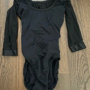 Black Long Sleeve One Piece